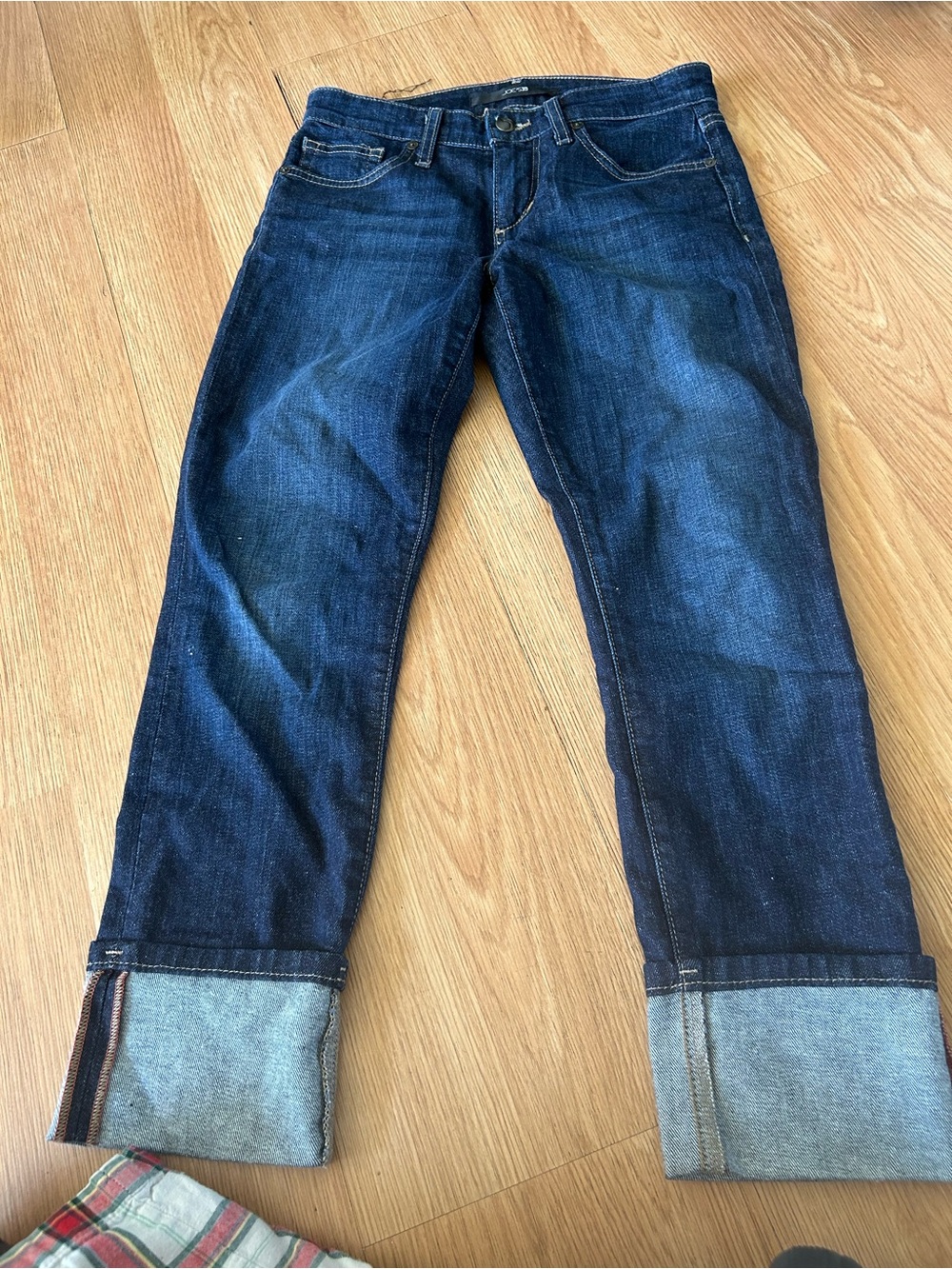 Joe's Jeans Dark Blue Cropped Denim